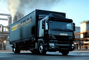 IVECO Eurocargo truck training Peters Driving School Munich